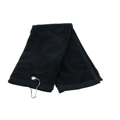 Golf Towel With Metal Grommet and Clip