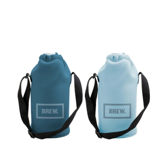 Neoprene Growler Cover with Drawstring