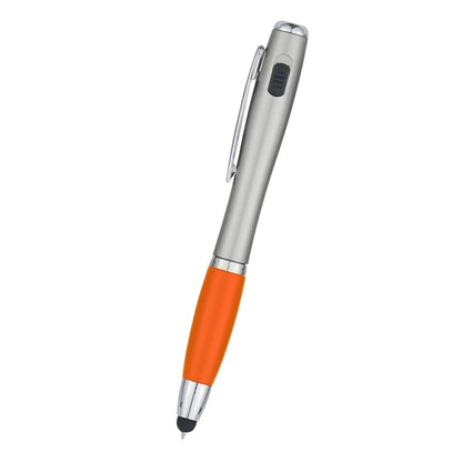 Trio Pen With LED Light And Stylus