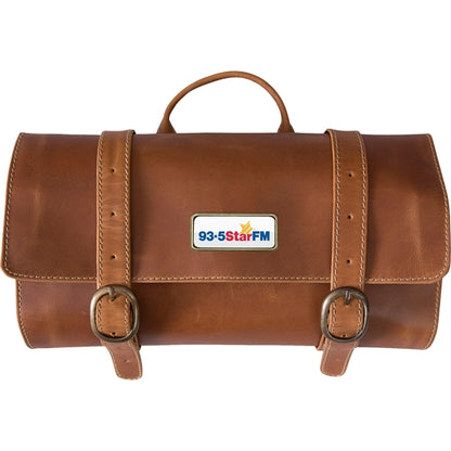 Buffalo Mountain Leather Travel Kit Bag