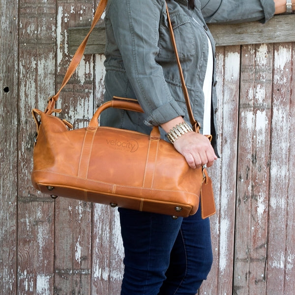 Boulder Canyon Leather Duffel Bag