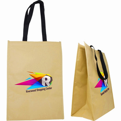 Kraft Insulated Grocery Tote Bag