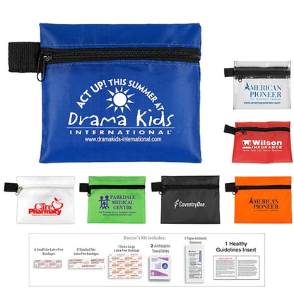 Doc 19 Piece First Aid Kit in Zipper Pouch