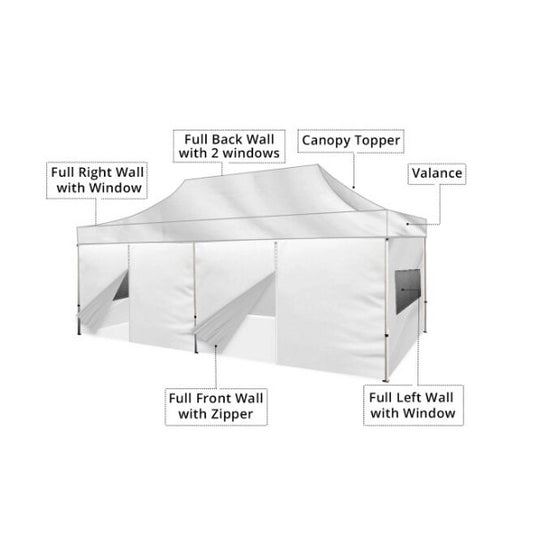Emergency Shelter Canopy Tents 20 x 10