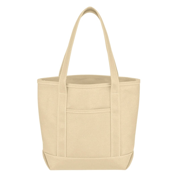 Small Cotton Canvas Yacht Tote Bag