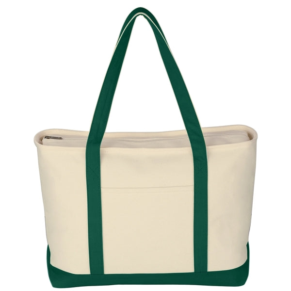 Large Starboard Cotton Canvas Tote Bag