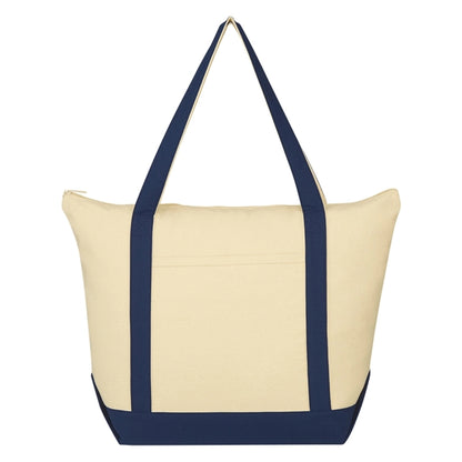 Folksy 12 Oz. Cotton Tote Bag