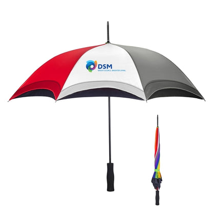 46" Arc Rainbow Umbrella