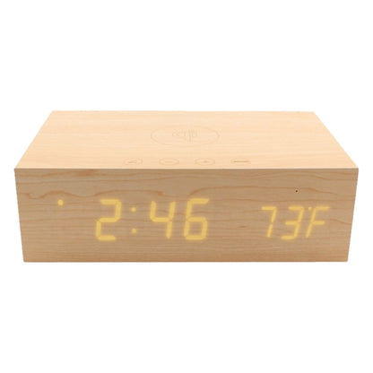 BlueSequoia Alarm Clock With Qi Charging Station And Wire...