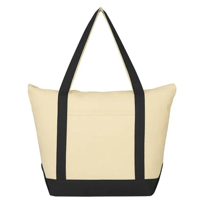 Folksy 12 Oz. Cotton Tote Bag