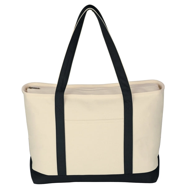 Large Starboard Cotton Canvas Tote Bag