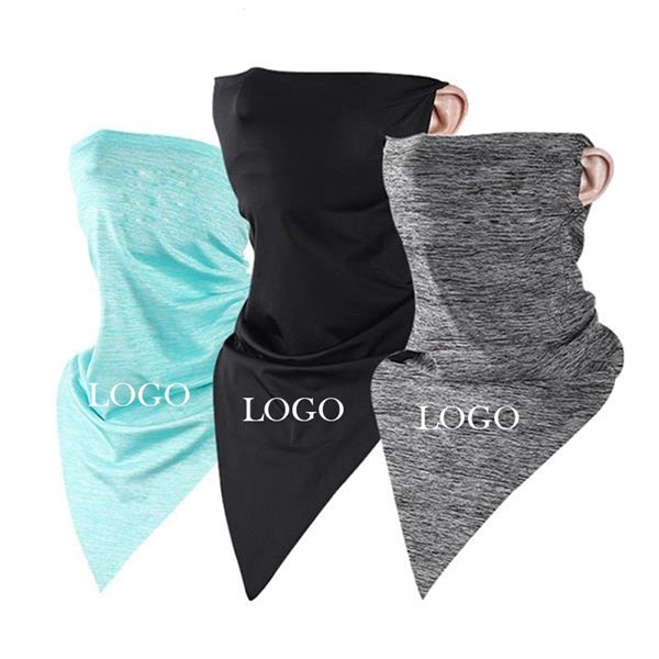 Outdoor Face Mask Ice Silk Fabric Neck Scarf