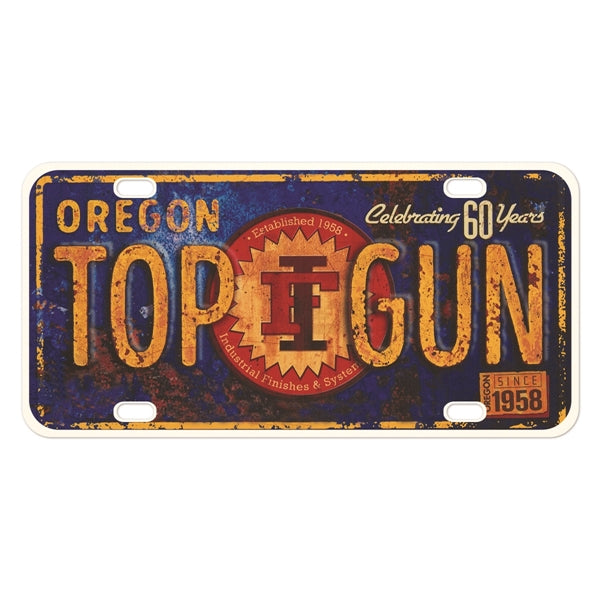 Aluminum Custom License Plate