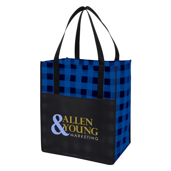 Northwoods Laminated Non-Woven Tote Bag