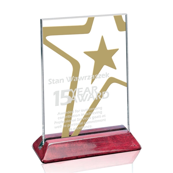 Renfrew Vertical Award - Starfire/Rosewood