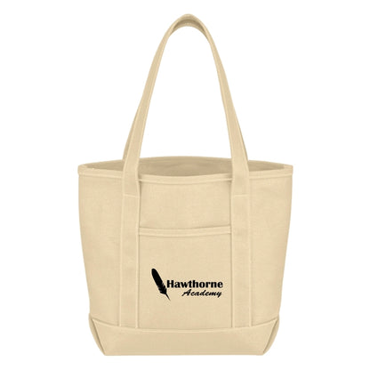 Small Cotton Canvas Yacht Tote Bag