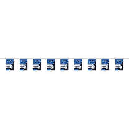 100' PVC Rectangular Pennant String