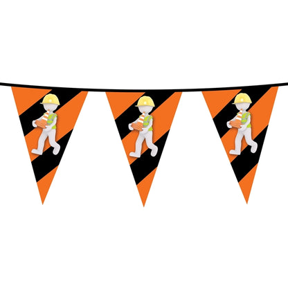100' PVC Triangular Pennant String