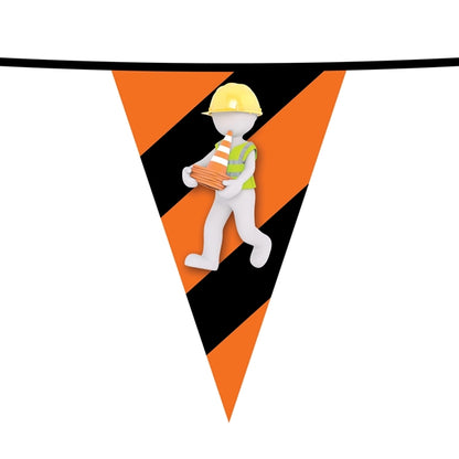 100' PVC Triangular Pennant String