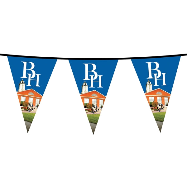 60' PVC Triangular Pennant String