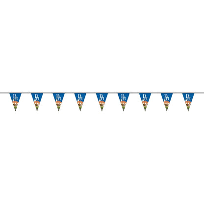 60' PVC Triangular Pennant String