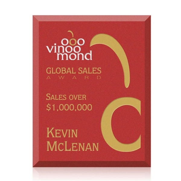 Rollinson Plaque - Red