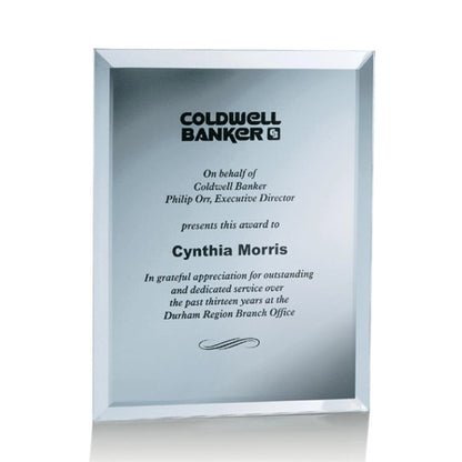 Mirror Plaque - Silver