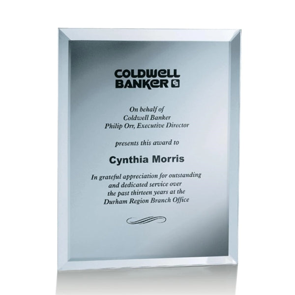 Mirror Plaque - Silver