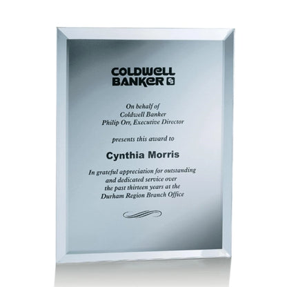 Mirror Plaque - Silver