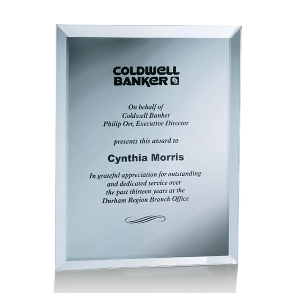 Mirror Plaque - Silver
