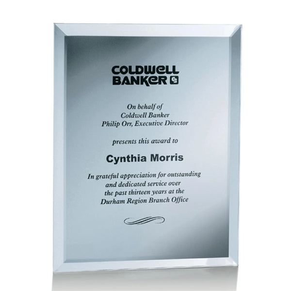 Mirror Plaque - Silver