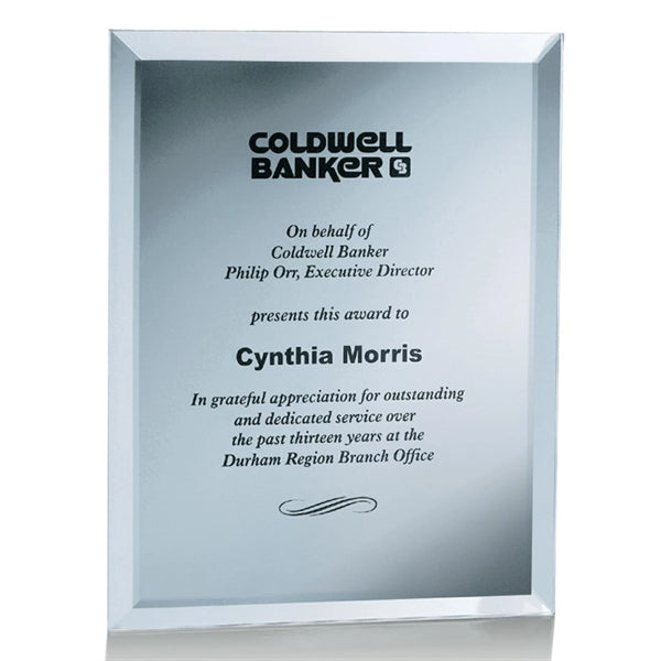 Mirror Plaque - Silver