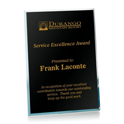 Mirror Plaque - Black