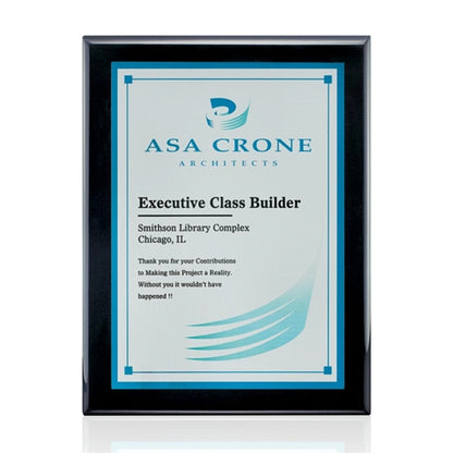 Oakleigh/AstroSub Plaque - Black/Silver