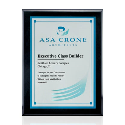 Oakleigh/AstroSub Plaque - Black/Silver