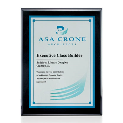 Oakleigh/AstroSub Plaque - Black/Silver