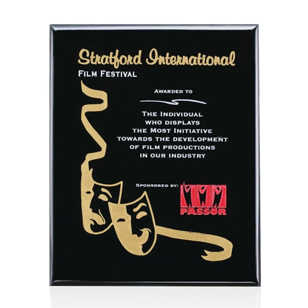 Oakleigh Plaque - Black