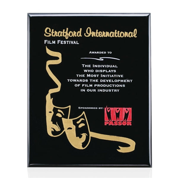 Oakleigh Plaque - Black