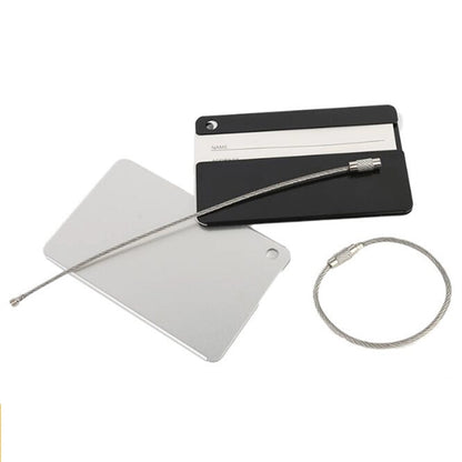 Aluminum Luggage Tag