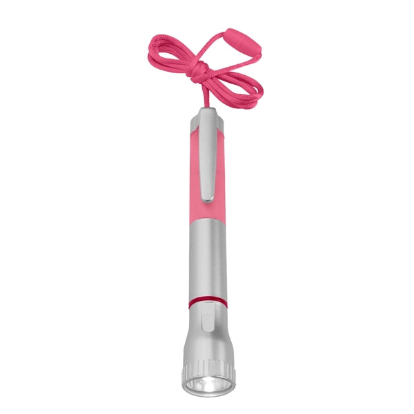 Flashlight With Light Up Pen