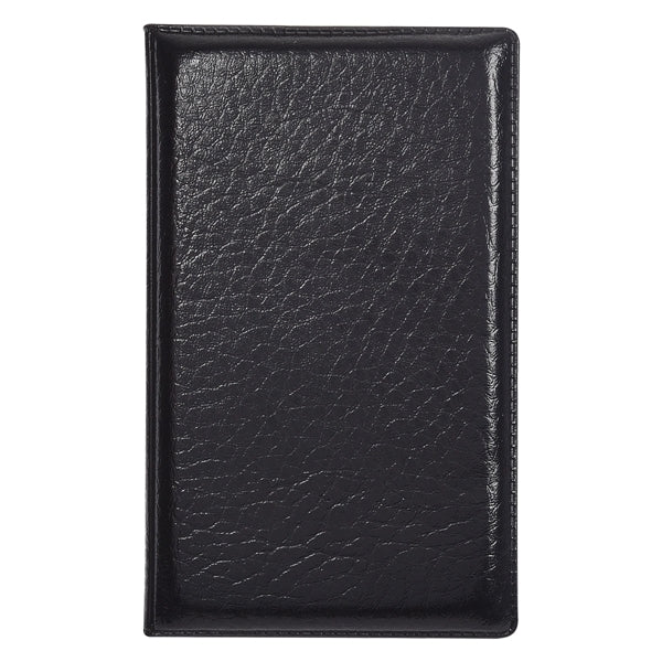 Leather Look Padfolio With Sticky Notes & Flags