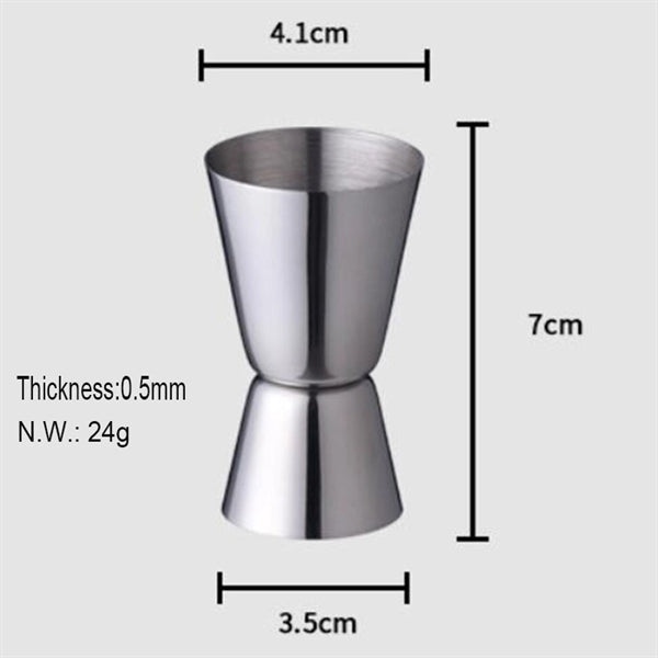 Double Sided Stainless Steel Cocktail Jigger
