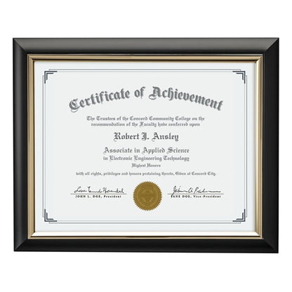 Trent Certificate  Frame