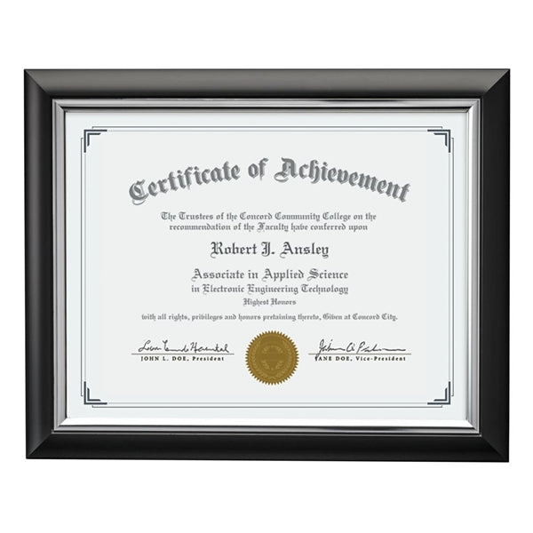 Trent Certificate  Frame