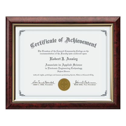 Trent Certificate  Frame