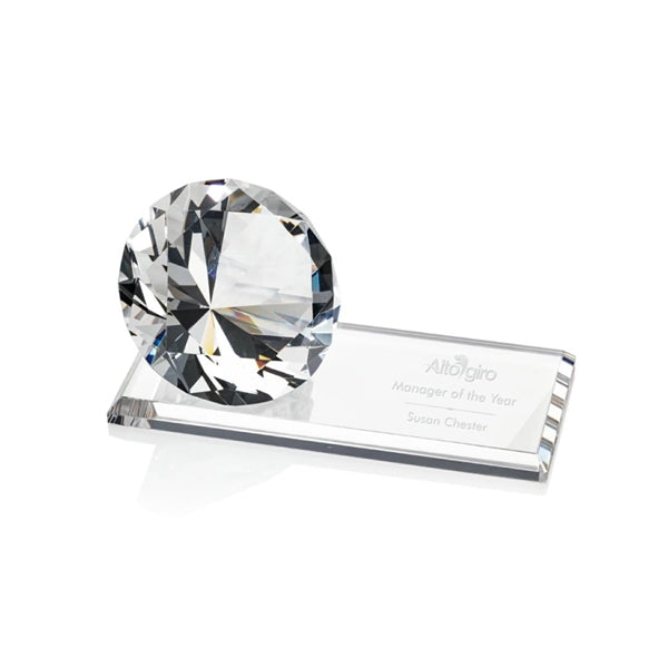 Gemstone Award on Starfire - Diamond