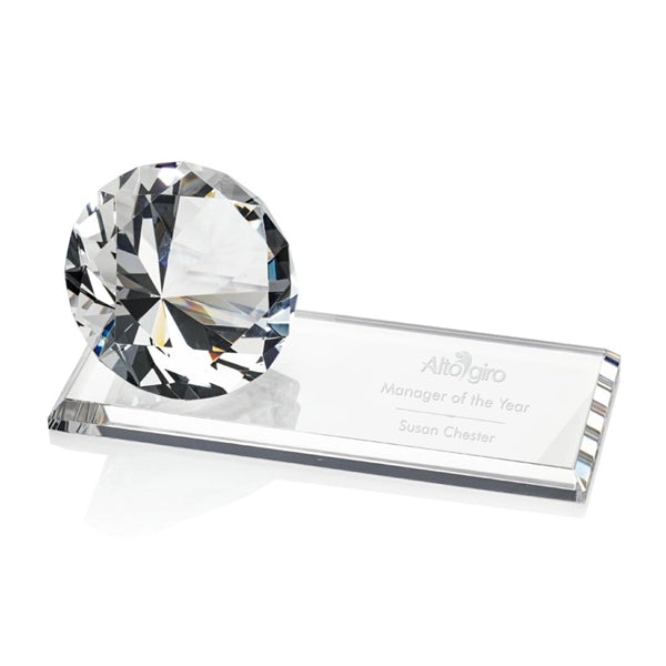 Gemstone Award on Starfire - Diamond