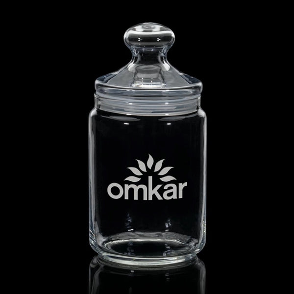Somerset Jar & Lid - Deep Etch