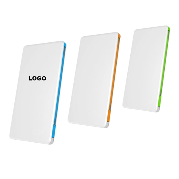 Dual Usb Cable Power Bank