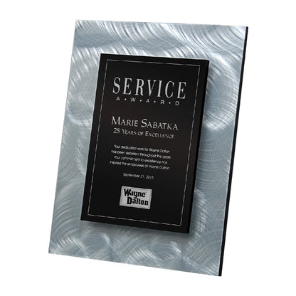 SILVER WALL PLAQUE